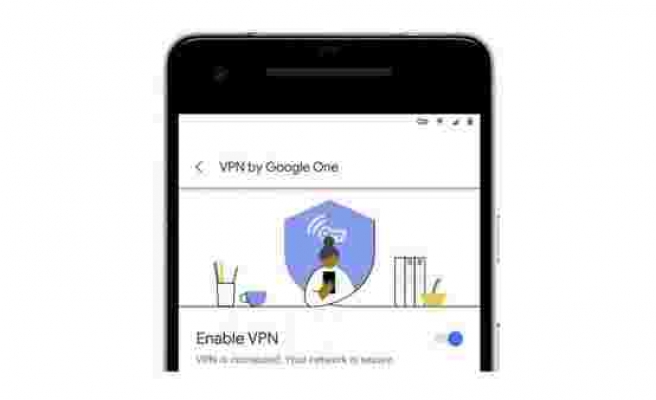 Google VPN hazır