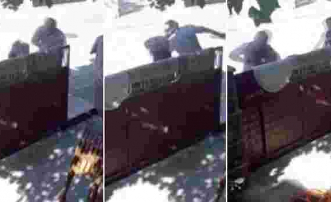 Görüntüleri Kızı Paylaştı: 70 Yaşındaki Adamdan Kadın Komşusuna Yumruklu Saldırı