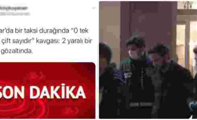 'Goygoy Olsun Diye Yaptım' Dedi: 'Taksiciler 0 Tek Sayıdır-Çift Sayıdır Kavgası Etti' Tweetini Atan Kişi Gözaltına Alındı