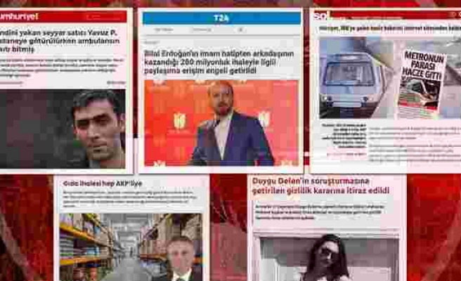 Gözlerden Kaçmasın: Türkiye'de Son Bir Haftada Erişim Engeli Getirilen Haberler