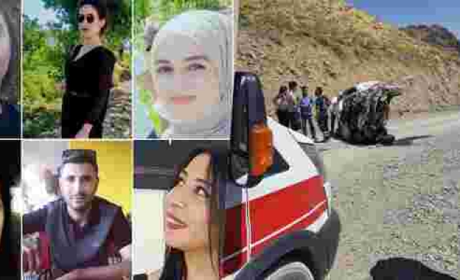 Hakkari'de Gencecik Canları Yitirdik: Piknik Yolunda Meydana Gelen Kazada 6 Kişi Hayatını Kaybetti