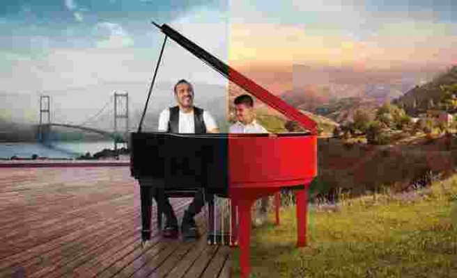 Haluk Levent ve Bager’den 5G teknolojisi ile bin 400 kilometreden piyano düeti