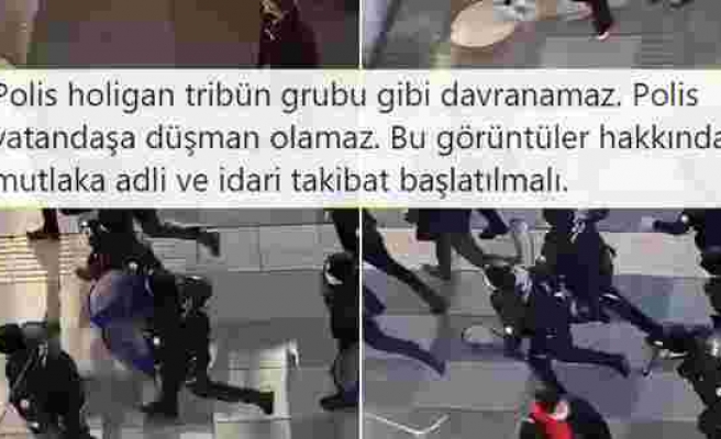 'Hani Yürekliydiniz' Diyerek Gösterici Kovalayan Polise Tepki: 'Polis Vatandaşa Düşman Olamaz'