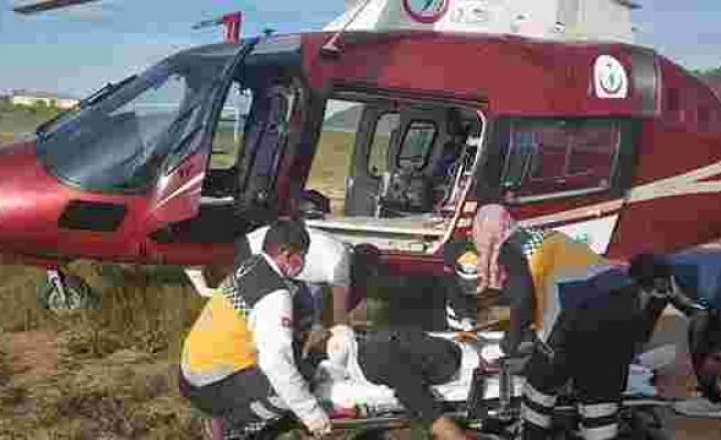 Hava38 Kahramanmaraş'taki hasta için uçtu