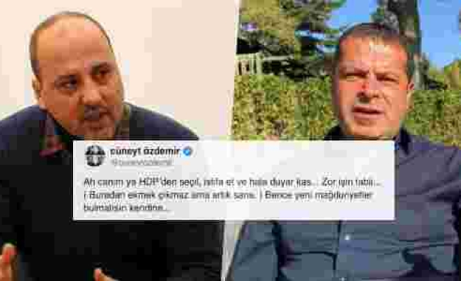 HDP Tartışması Sosyal Medyaya Taşındı: Twitter'da Ahmet Şık ve Cüneyt Özdemir Kavgası