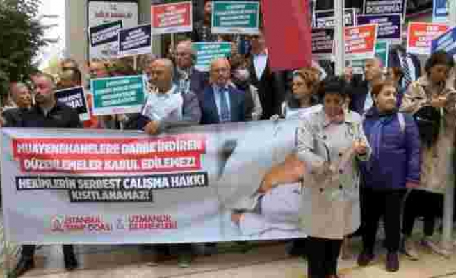 Hekimlerden 'özel hastaneler yönetmenliği' protestosu