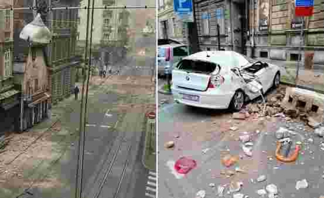 Hırvatistan'ın Başkenti Zagreb'de 5.3 Büyüklüğünde Deprem