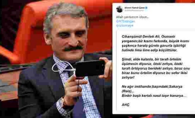 'Horolop Şorolop' Bir Edebi Akım: AKP'li Ahmet Hamdi Çamlı, Erdoğan'a Yazdığı İlginç Şiirle Gündemde