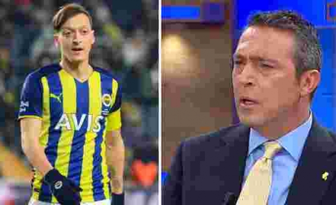 İlk görüşme sağlandı! Mesut Özil'in resti Fenerbahçe Başkanı Ali Koç'u küplere bindirdi - Haberler