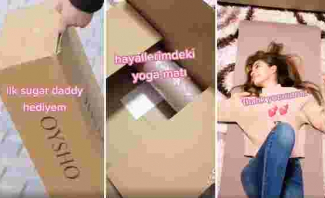 'İlk Sugar Daddy Hediyesi' Olarak Yoga Matı Alan Kadının İnsanları İkiye Bölen TikTok Videosu