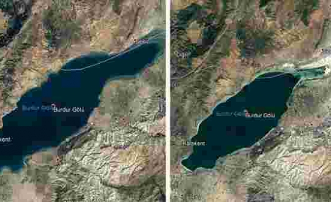 İlklim Değil, İnsan Faktörü: Burdur Gölü’ndeki Küçülme Uydu Görüntülerine de Yansıdı