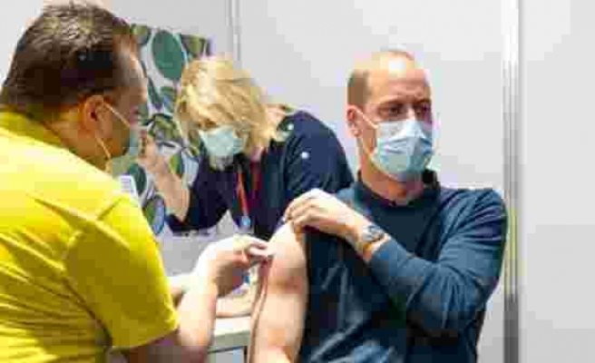 İngiltere'de Kraliyet ailesi üyeleri aşı oluyor! Prens William da koronavirüs aşısını yaptırdı