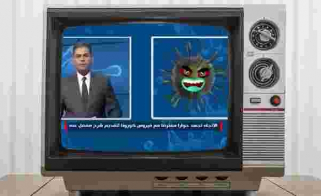 Irak Televizyonu İnsanları Bilinçlendirmek Adına Koronavirüs ile Röportaj Yaptı