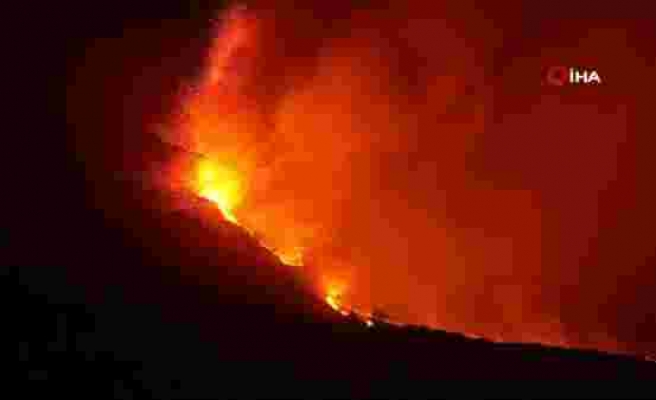 İspanya’da yanardağdan çıkan lavlar 338 hektarlık alana yayıldı