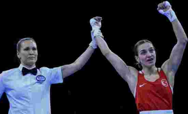İspanyol rakibine ringi dar etti! Buse Naz Çakıroğlu, Dünya Kadınlar Boks Şampiyonası'nda finalde - Haberler