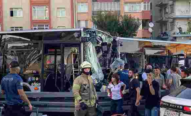 İstanbul'da metrobüsler birbirine girdi: 99 yaralı