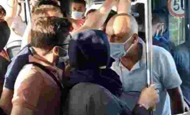 İstanbul'da Otobüste Maske Tartışması: Şoför Konuşarak Otobüsten İndirdi