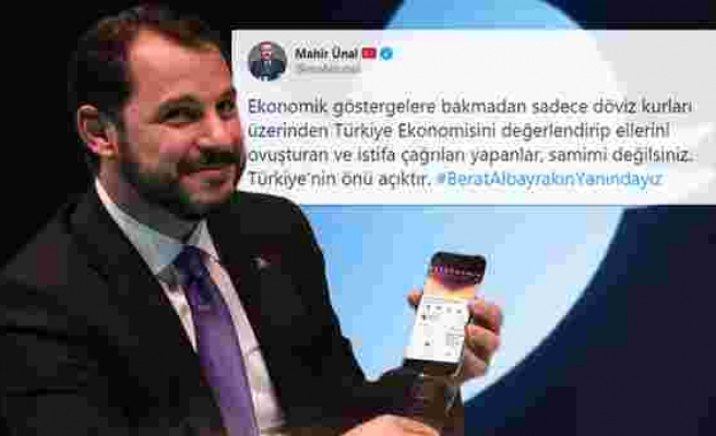 İstifası İstenen Hazine Bakanı İçin AKP'den Geniş Katılımlı Kampanya: #BeratAlbayrakınYanındayız