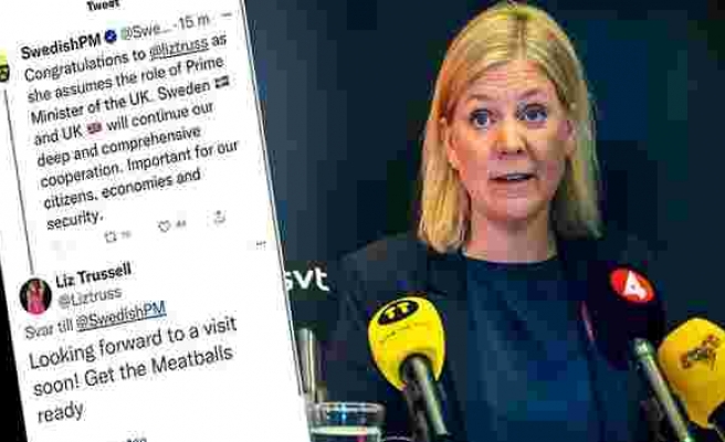 İsveç Başbakanı'nın kutlama mesajı yanlış adrese gitti