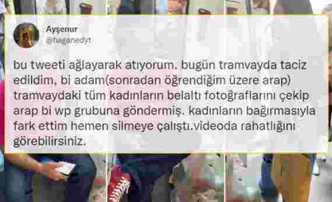 İzmir'de Kadınların Gizlice Fotoğraflarını Çektiği Öne Sürülen Yabancı Uyruklu Adam