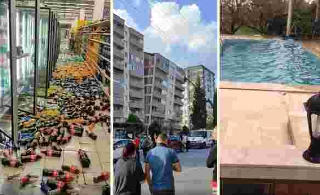 İzmir'de Yaşanan Felaket Anını ve Sonrasını Kaydeden TikTok Kullanıcılarından, Depremin Yıkımını Gözler Önüne Seren Paylaşımlar