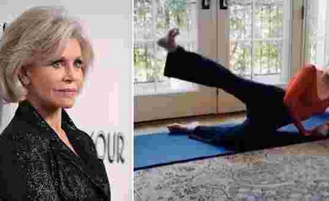 Jane Fonda egzersiz videosuyla TikTok’a katıldı