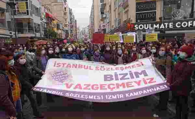 Kadınlar Sokakta: 'İstanbul Sözleşmesini Uygula'