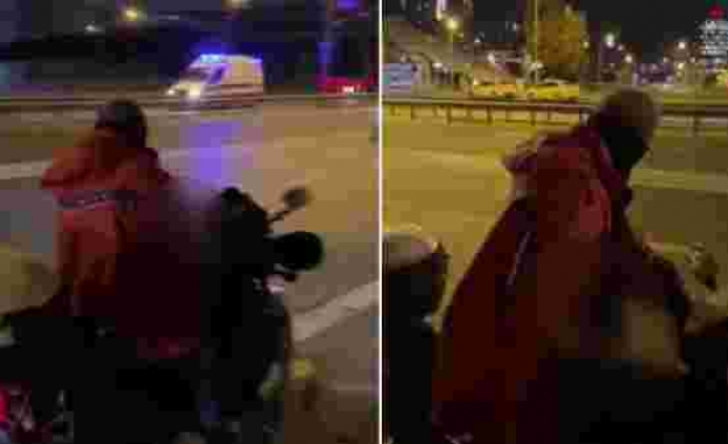 Kadınlara Laf Atıp Motosiklet Üzerinde Mastürbasyon Yapan Sapık Yakalandı