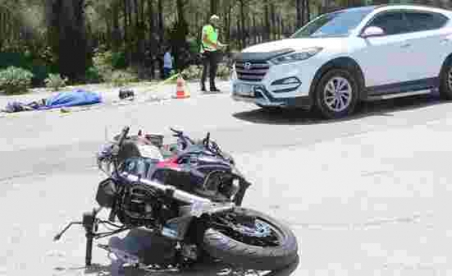 Karşı yönden gelen kamyonla çarpışan motosiklet sürücüsü hayatını kaybetti - Haberler