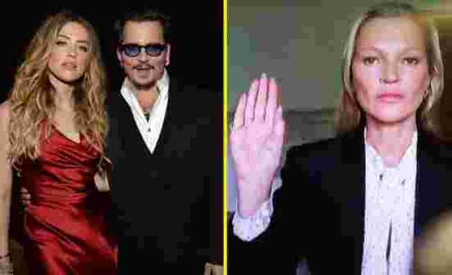 Kate Moss, Amber Heard ve Johnny Depp davasına tanık olarak hakkındaki şiddet iddiasını yalanladı - Haberler