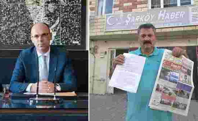Kaymakam 'Kaçak Lojman' Haberi Yapan Gazeteciye 'Uzaklaştırma' Kararı Aldırdı!