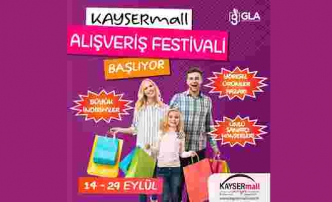 KAYSERmall'dan Sonbahar Alışveriş Festivali