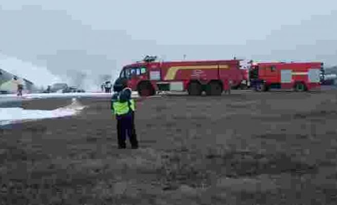 Kazakistan'da An-26 Tipi Uçak Düştü: 2 Kişi Kazadan Kurtuldu