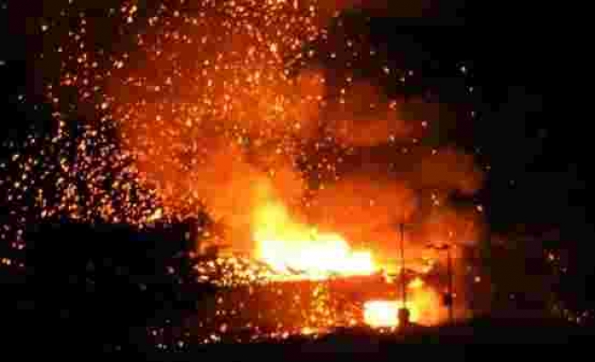KKTC'de askeri bölgedeki cephanelikte patlama