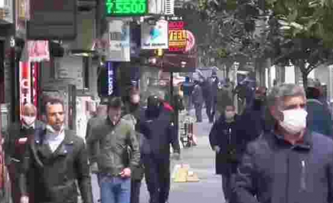 Koronavirüse Aldırış Etmeden Sokağa Çıkan İnsanlar İstanbul Sokaklarında Cirit Atıyor!
