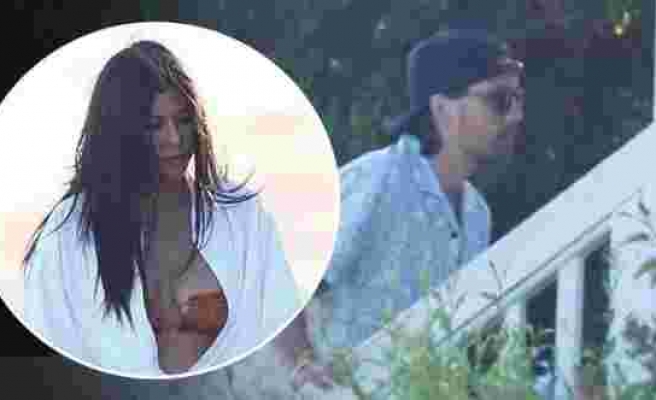 Kourntey Kardashian eski sevgilisi Scott Disick ile Malibu’da görüntülendi