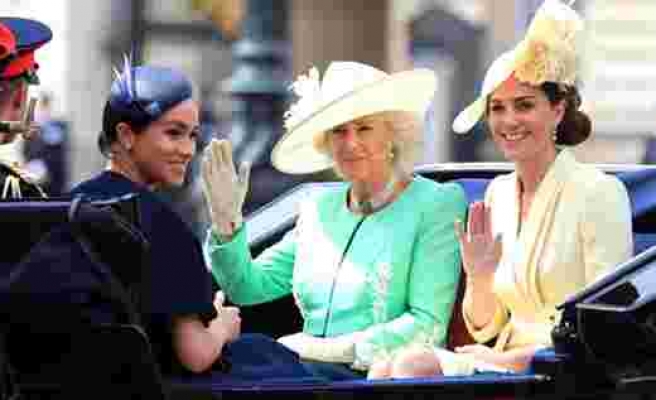Kraliyet gelini Kate Middleton, mini etekli elbisesiyle vaftiz törenine damga vurdu