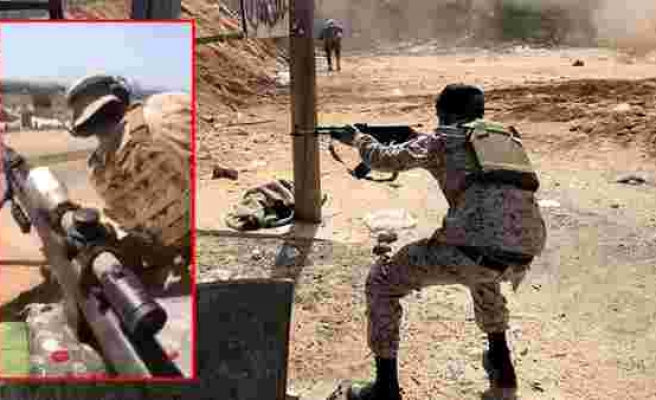 Libya'da Hafter'e bağlı milislerin pusuya düşürüldüğü görüntüler