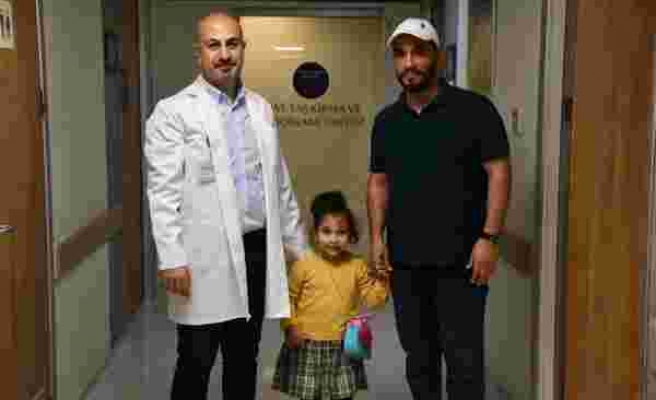 Libyalı 5 yaşındaki Malk mesane pili tedavisiyle Türkiye'de şifa buldu