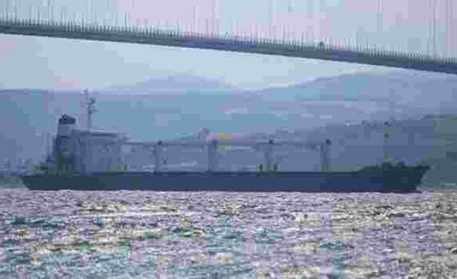 Lübnan'a giden Ukrayna gemisi Çanakkale Boğazı'nda