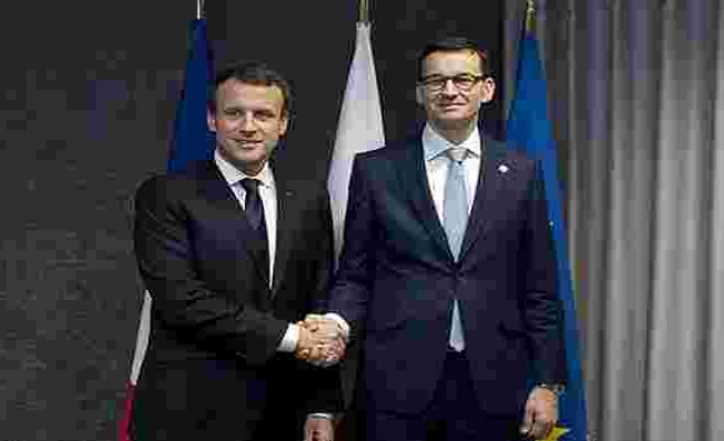 Macron, Polonya Başbakanı ile görüştü
