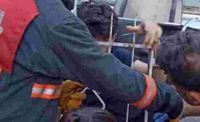 Malatya'da bir çocuk, eline saplanan korkuluk demiriyle hastaneye götürüldü - Haberler