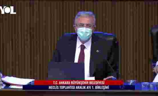Mansur Yavaş'tan Masalara Vuran AKP Grubuna: 'Masaya Çık Tepin İstersen!'