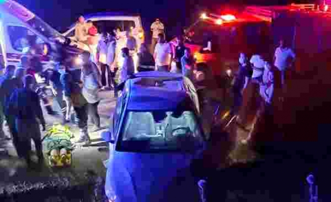 Mardin'de direksiyon hakimiyetini kaybeden sürücü yoldan çıktı: 3 yaralı