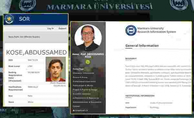 Marmara Üniversitesi Duyurdu: ABD'de Çocuk İstismarından Tutuklanan Öğretim Üyesi İstifa Etti