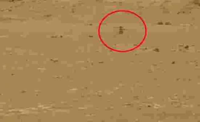 Mars'ta ilk kez bir helikopter uçuşu gerçekleştirildi, uçuş anına ilişkin görüntüler de paylaşıldı