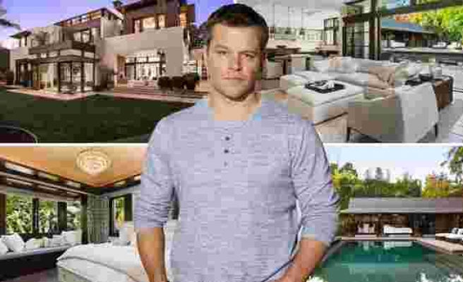 Matt Damon lüks evinin fiyatını düşürdü!