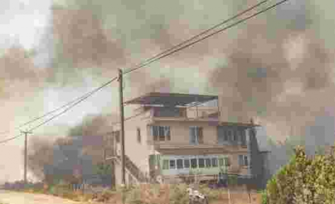 Mersin Aydıncık Alevlere Teslim: 3 Mahalle Boşaltıldı