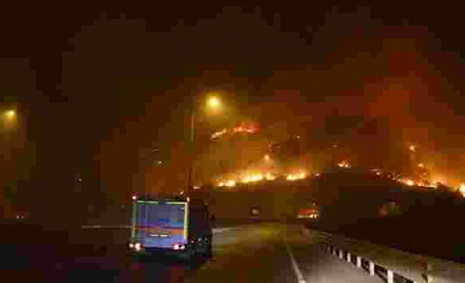 Mersin'de orman yangınına müdahale sürüyor