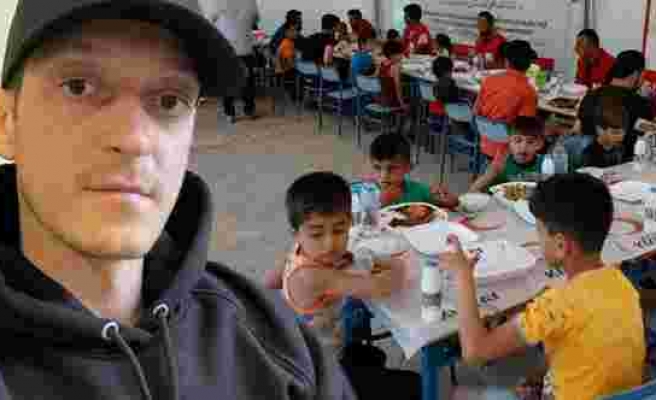 Mesut Özil’den Suriyeli yetimlere iftar sofrası